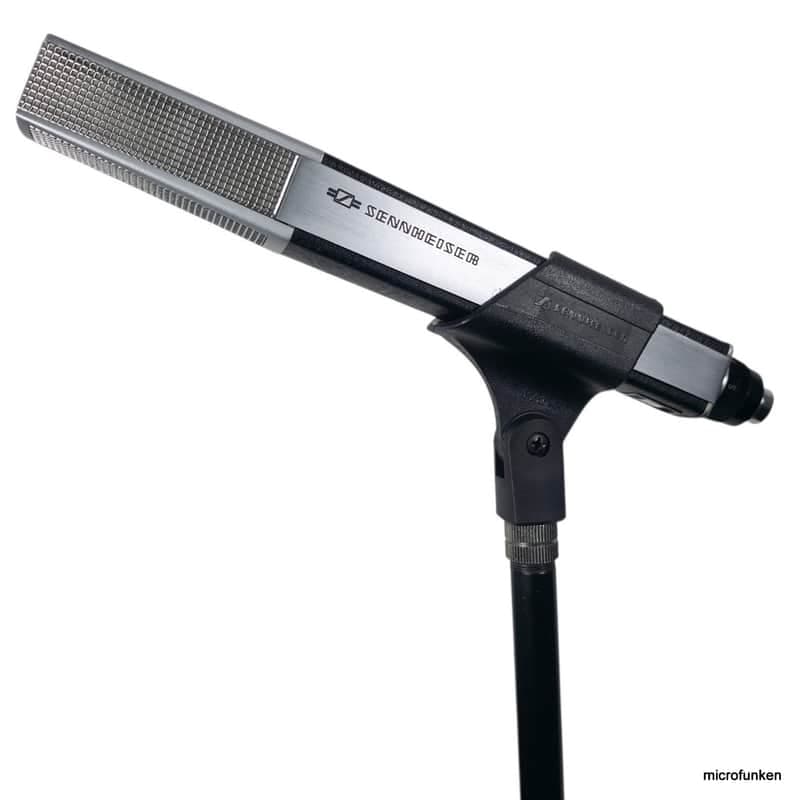 Sennheiser MD441-N ✓Serviced 1979 Vintage Dynamic Microphone. Clip. Case. Manual. Adapter Cable. XLR. MD 441