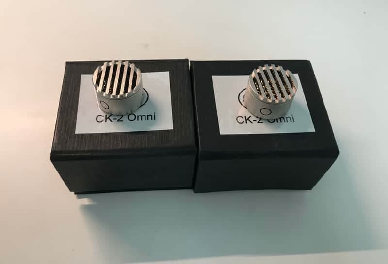 Peluso Microphones CK-2 - Two Acoustically Matched Omni Capsules (Schoeps MK2 clone)