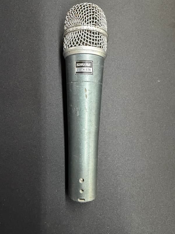 Shure BETA 57A Supercardioid Dynamic Instrument Microphone 1989 - Present - Blue