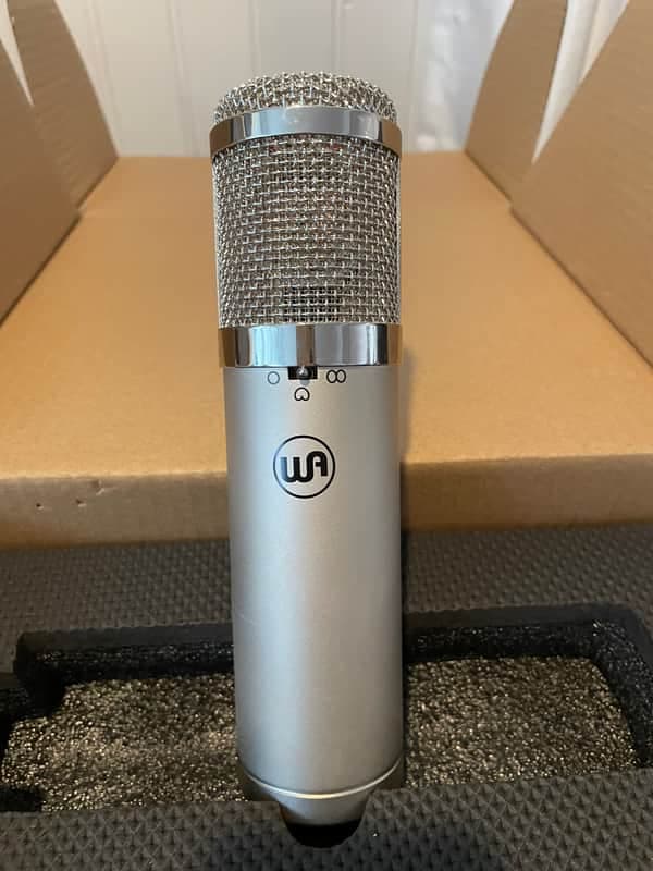 Warm Audio WA-47jr Large Diaphragm Multipattern FET Condenser Microphone 2018 - Present - Nickel