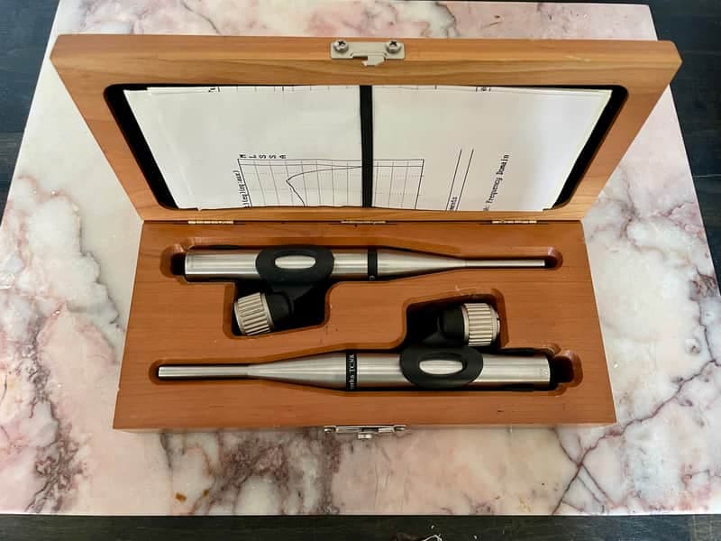 Earthworks TC30K Omnidirectional Condenser Microphone Matched Pair 2000s - Silver