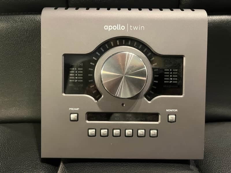 Universal Audio Apollo Twin DUO MKII Solo Core + plugins