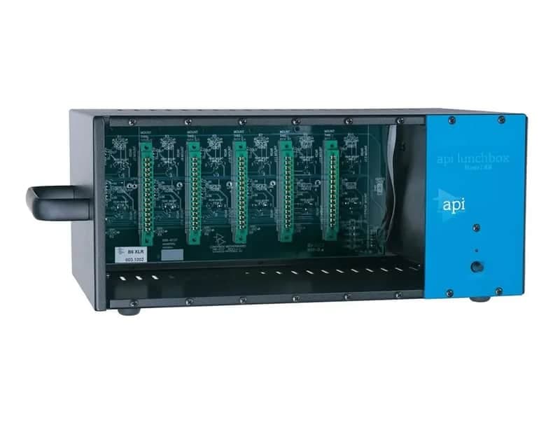API 500-6B Lunchbox 6-Slot Powered 500 Series Frame 2000 - 2010 - Black