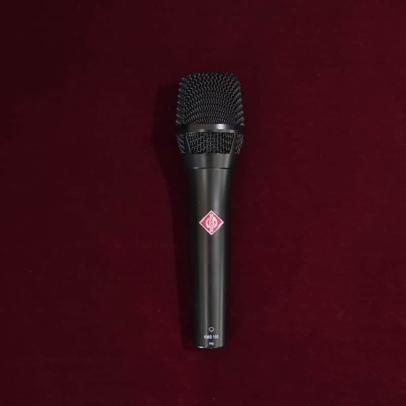 Neumann KMS 105 mt Handheld Supercardioid Condenser Microphone with clip - Matte Black