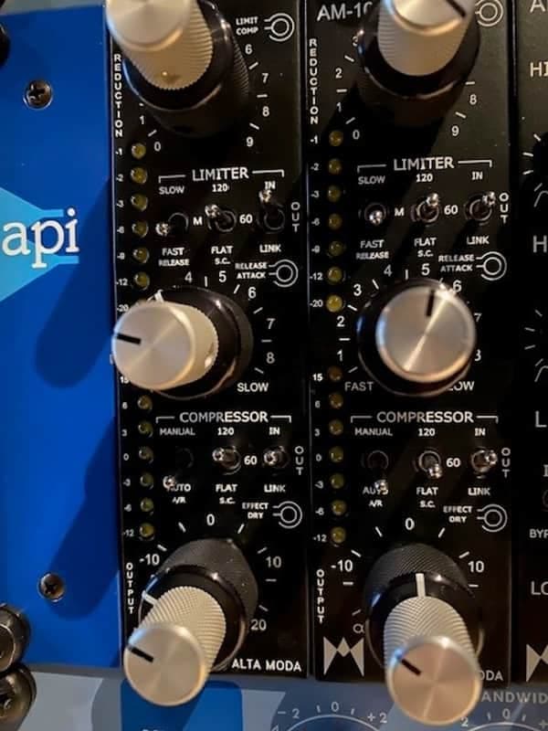 Alta Moda AM-10 500 Series Compressor / Limiter Module 2000s - Black