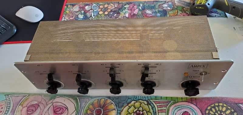 Ampex MX-35 mid-60s - Brush aluminum