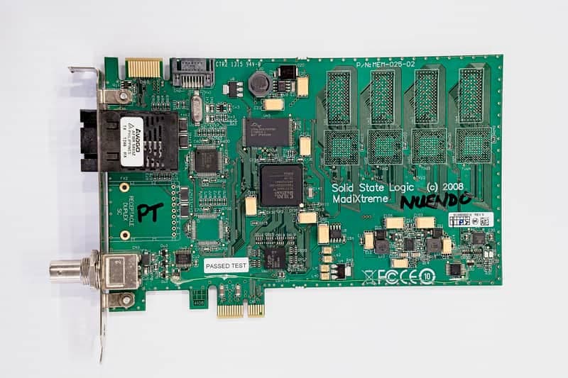 Solid State Logic MADIXtreme 64-Channel PCIe Interface Card 2008 - 2016 - Green