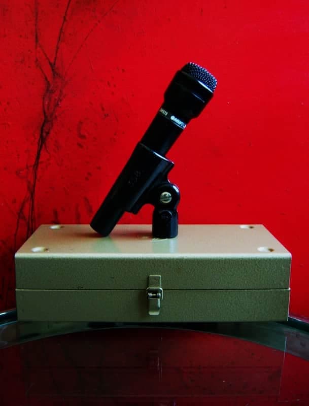 Vintage 1990's MNIFEX OM928 / Electro-Voice 660 / PL6 Supercardioid Dynamic Microphone Low Z w accessories