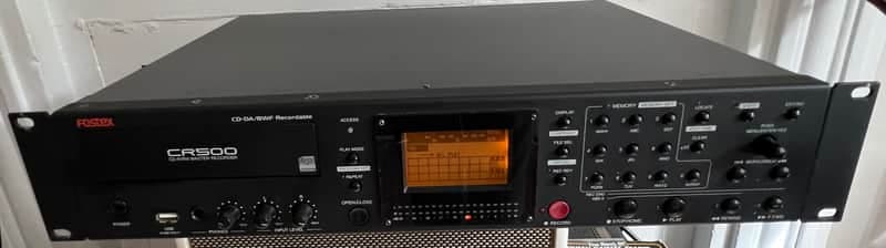 Fostex CR500 Fostex CR500 professional CD-R/RW master recorder - Black