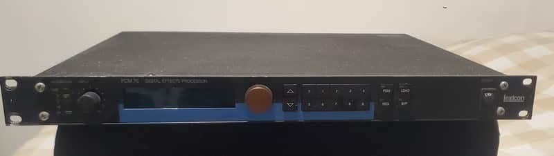 Lexicon PCM 70 Digital Effects Processor 1980s - Black