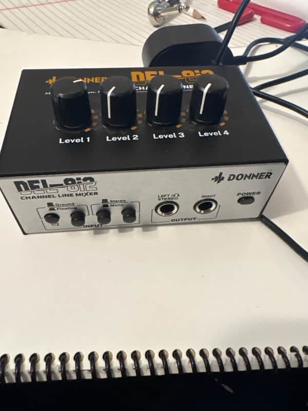 Donner DEL 8i2 Channel Line Mixer 2022