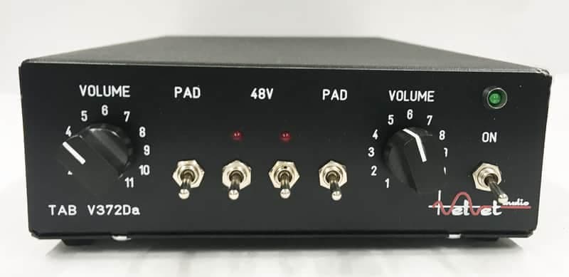 TAB Telefunken V372DA Dual Micpre Lunchbox Super Warm Vintage Sound
