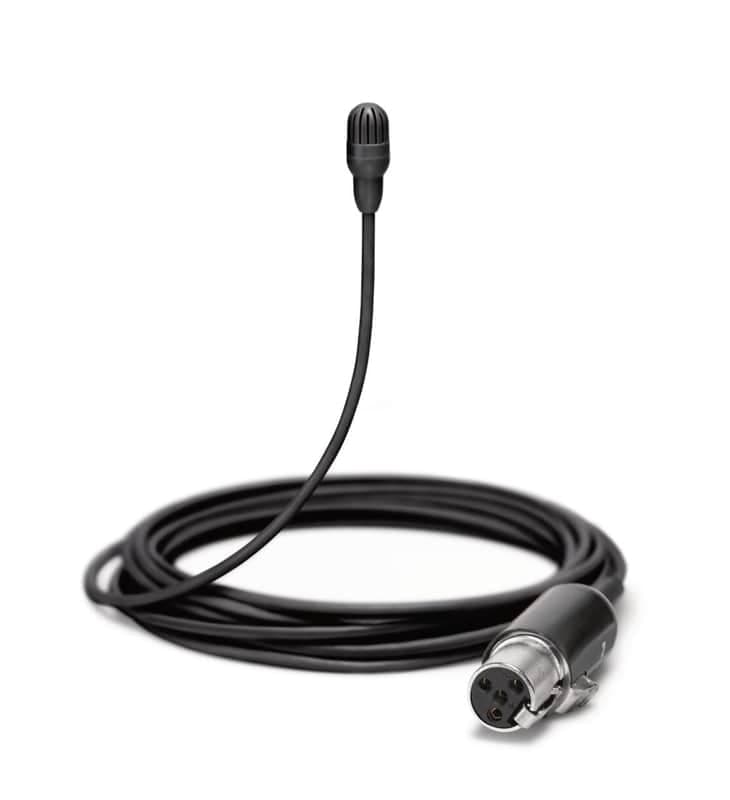 Mint Shure TL47 Omnidirectional Lavalier Microphone - Black: MTQG 4-Pin