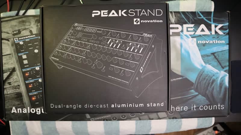 Novation Peak 8-Voice Polyphonic Synthesizer + Genuine Novation Peak Stand