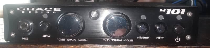Grace Design m101 Single Channel Mic Preamp 2010s - Black