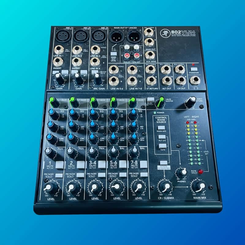 Mackie 802VLZ4 8-Channel Mic / Line Mixer