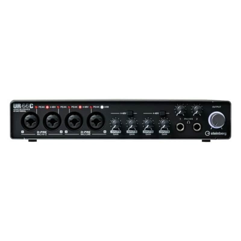 Steinberg UR44C 6-In 4-Out USB-C Audio Interface - 32-bit 192kHz, DSP Effects