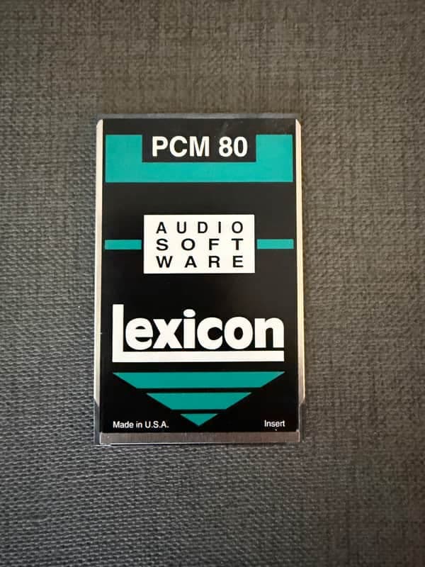 Lexicon PCM 80 Algorithm Card Vocal Fix