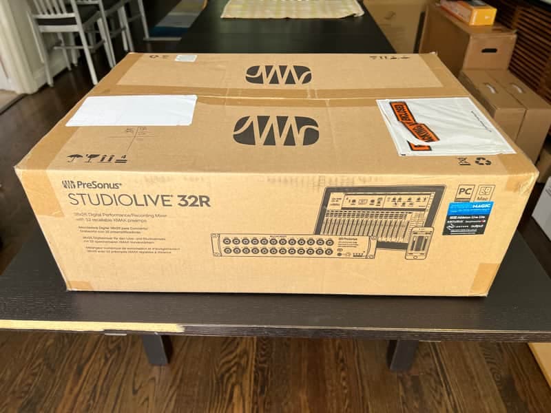 PreSonus StudioLive 32R 32-Channel Rackmount Digital Mixer 2017 - Present - Black