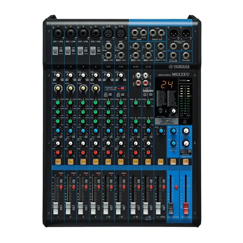 Yamaha MG12XU 12-Input 4-Bus Mixer with Effects