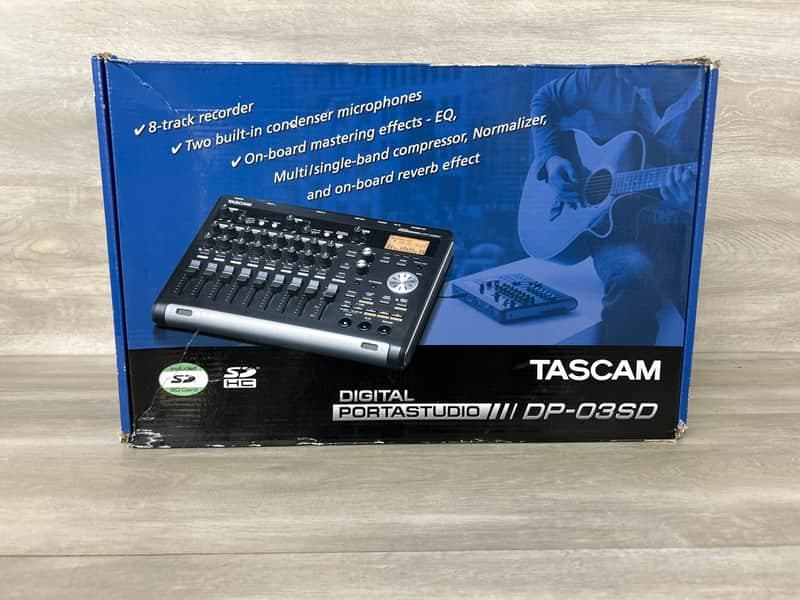 Tascam Multi Track Dp 03 Sd