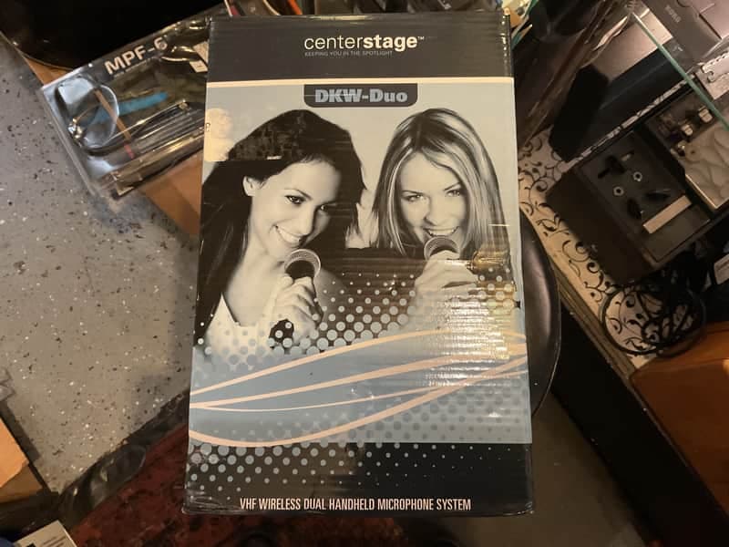 Nady DKW-Duo VHF Wireless Dual Handheld Microphone System