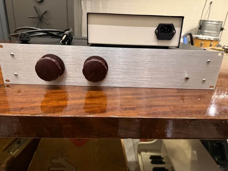 Collins 356A Tube Mic Pre Amp Stereo Pair racked and ready to go!