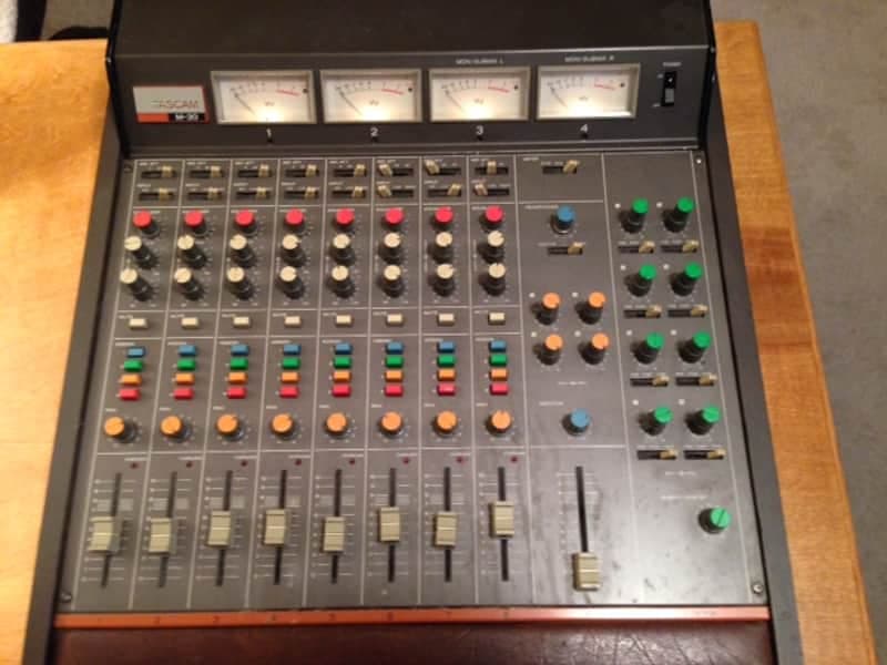 TASCAM M-30 Audio Recording Mixer 1984 - Grey