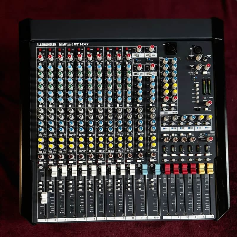 Allen & Heath MixWizard WZ4 14:4:2 14-Input 4-Group Mixer 2014 - Present - Blue