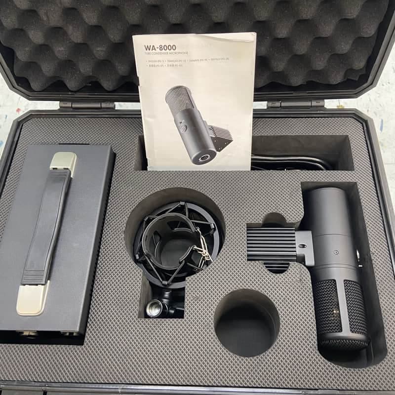 Warm Audio WA-8000 Large Diaphragm Tube Condenser Microphone 2021 - Present - Black