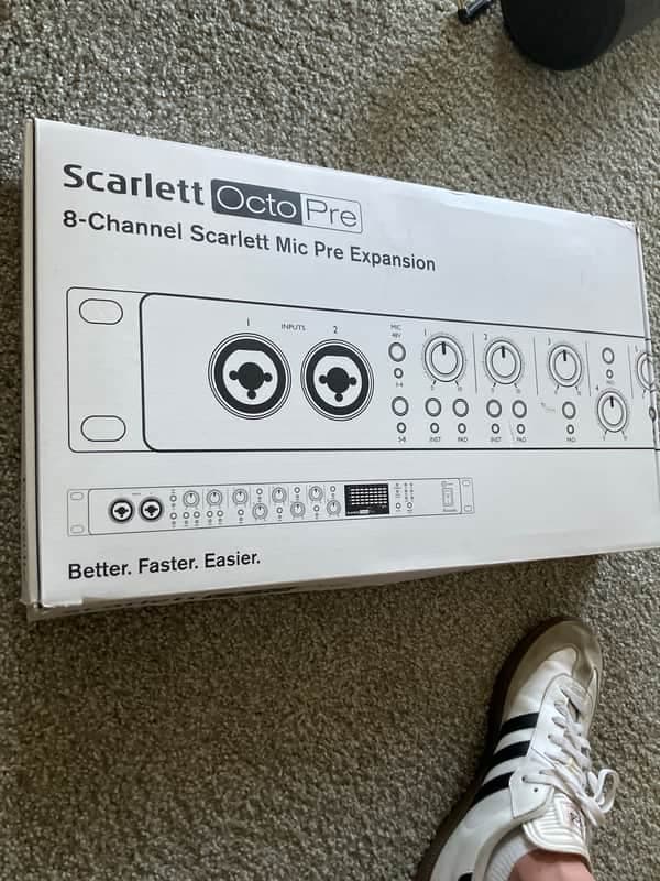Focusrite Scarlett OctoPre 2017 - Present - Black