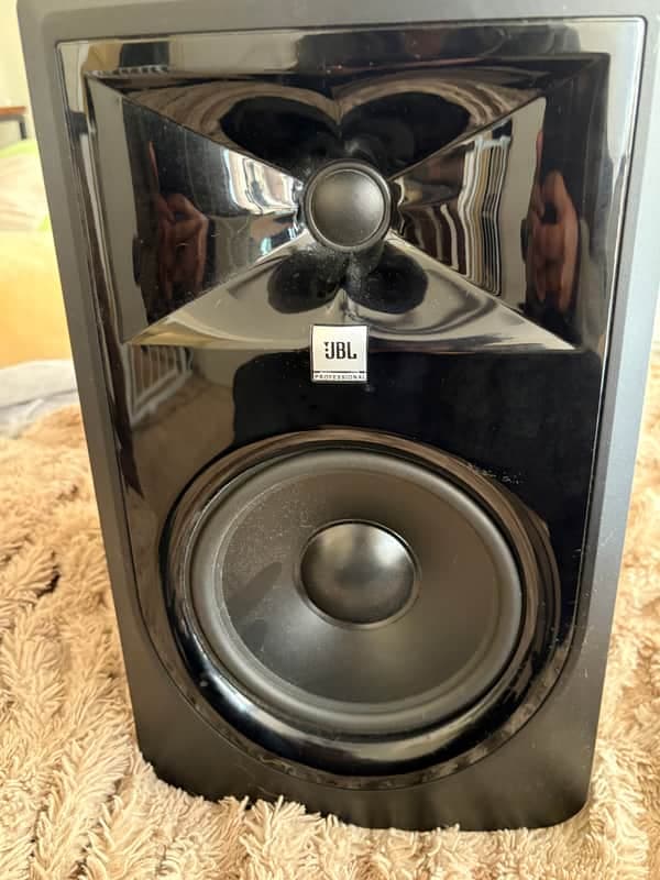 JBL 306P MkII 2-Way 6.5" Active Nearfield Studio Monitor (Single) 2010s - Black