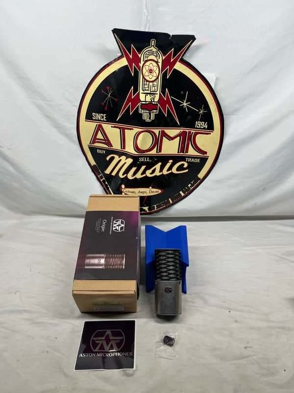 Aston Origin Large Diaphragm Cardioid Condenser Microphone with Box