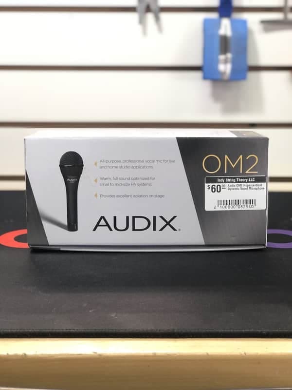 Audix OM2 Hypercardioid Dynamic Vocal Microphone