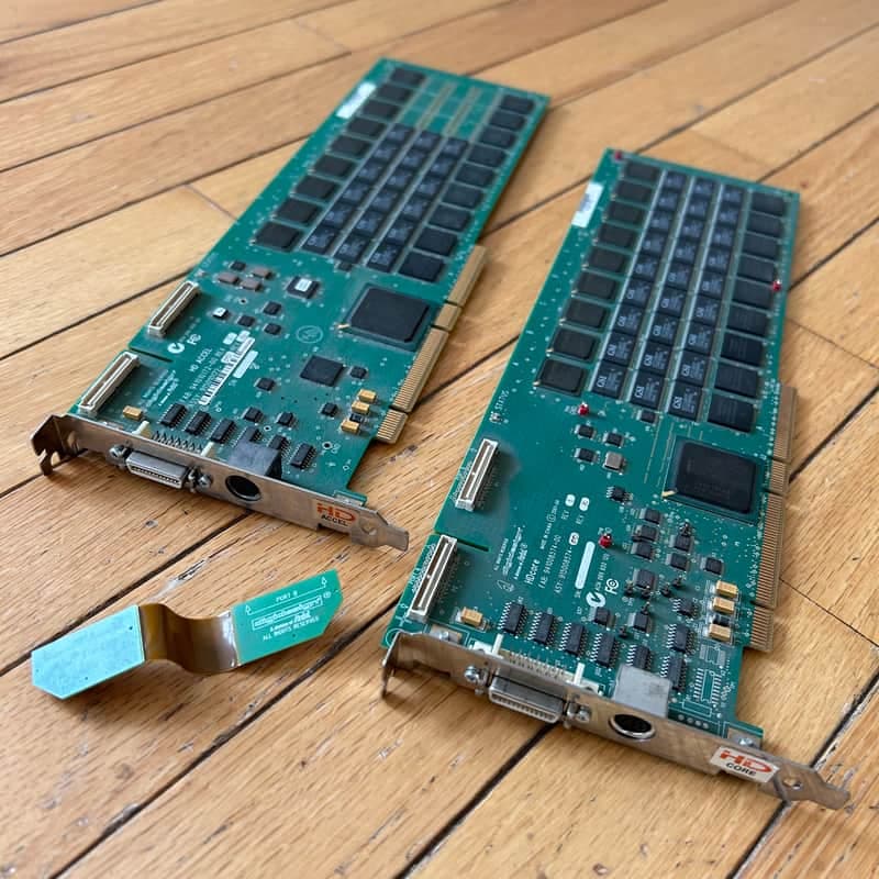 Digidesign Pro Tools HD 2 Accel PCI Cards – Core & Accel + Flex Cable – TDM / HD