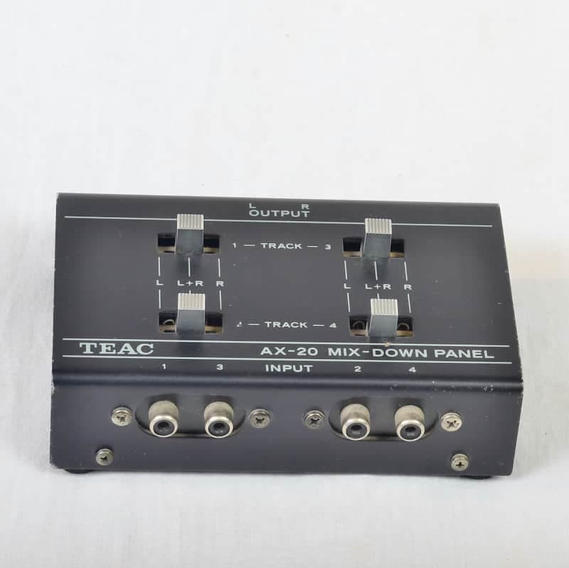 TEAC AX-20 Mix down panel