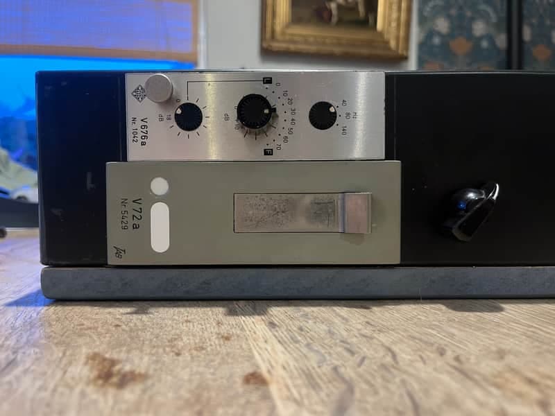 TAB Telefunken V72a and V676a 1965-1972 - custom rack
