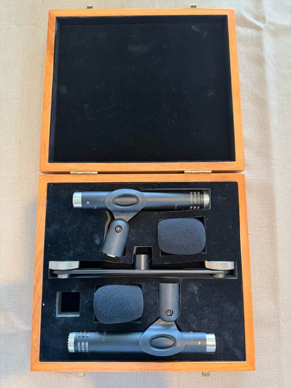 M-Audio Pulsar II Small Diaphragm Condenser Mics - Matched Pair 2010s - Silver