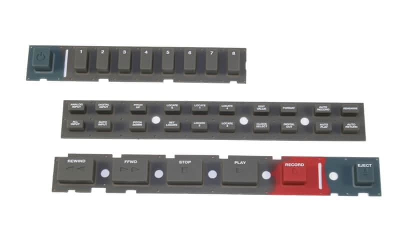 Alesis ADAT Type II panel button set