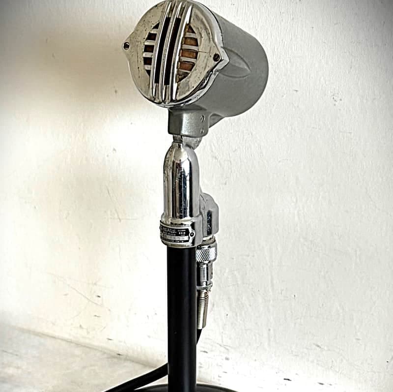 Vintage 1940's Astatic NC-30 Crystal Microphone, 100% original and working great