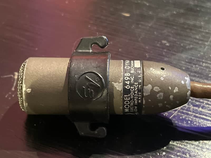 1960’s (50'S?) Modified Electrovoice 649B compact dynamic microphone