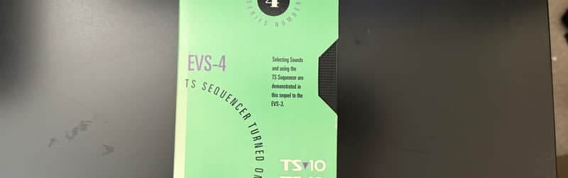 Ensoniq TS-10 / TS-12, EVS-4 “TS Sequencer Turned On” Video Series VHS 1993 Rare Collector Item