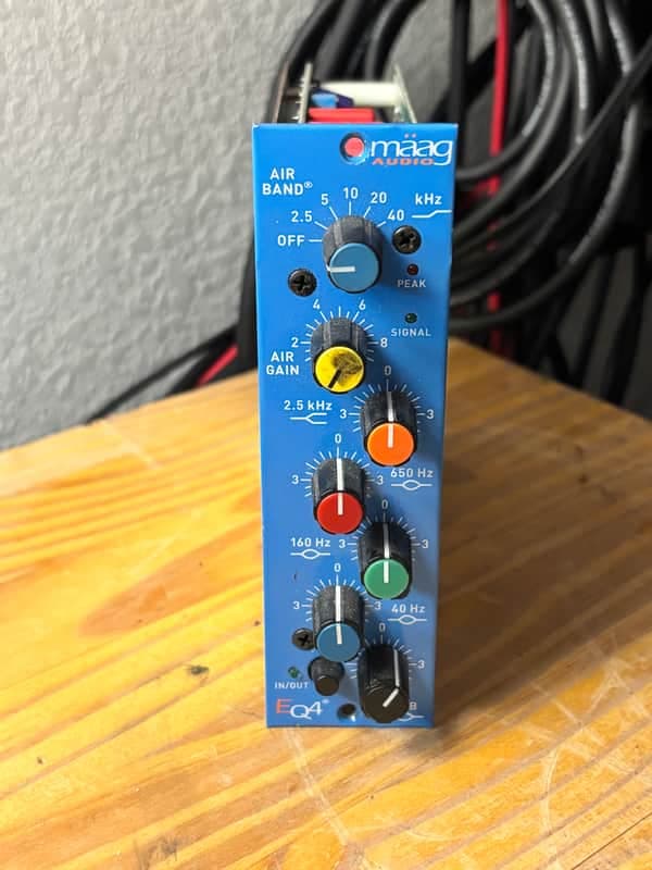 Maag Audio EQ4 500 Series Equalizer Module 2010s - Blue