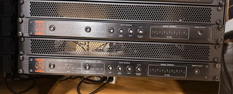 2x Dangerous Music CONVERT-8 8-Channel D/A Converter PAIR