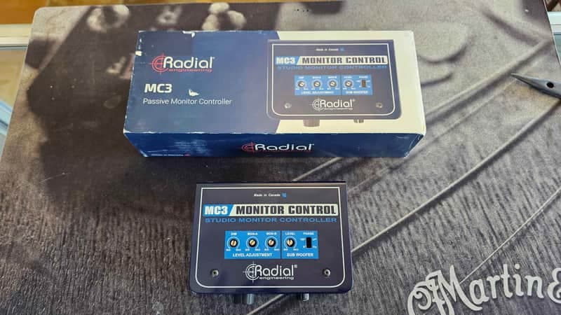 Radial MC3 Studio Monitor Controller - Demo