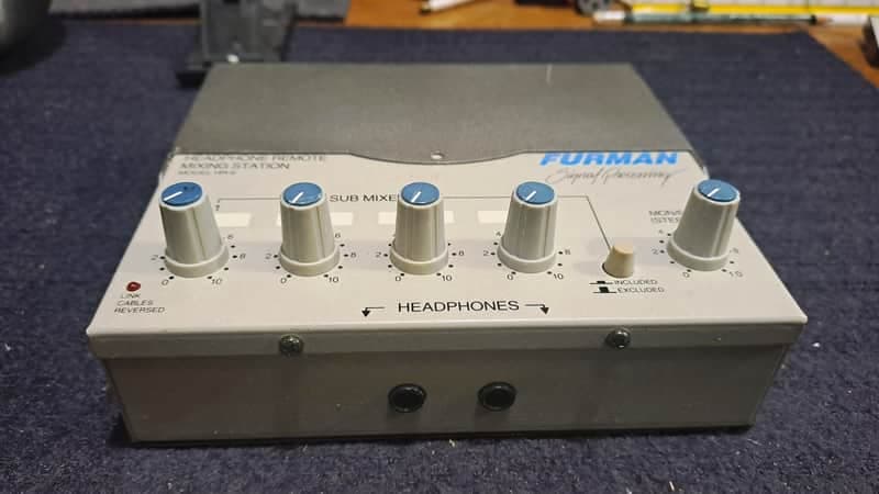 Furman HR-6 Personal Headphone Mixing Station Monitor
