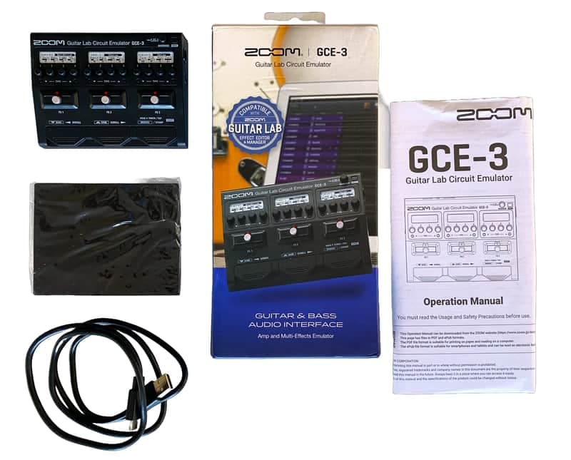 Zoom GCE-3 Guitar Lab Effects Unit Circuit Emulator USB Audio Interface! FREE Shipping!