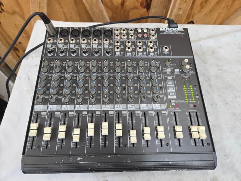 Mackie 1402-VLZ PRO 14-Channel Compact Analog Mixing Console Mixer - Working USA