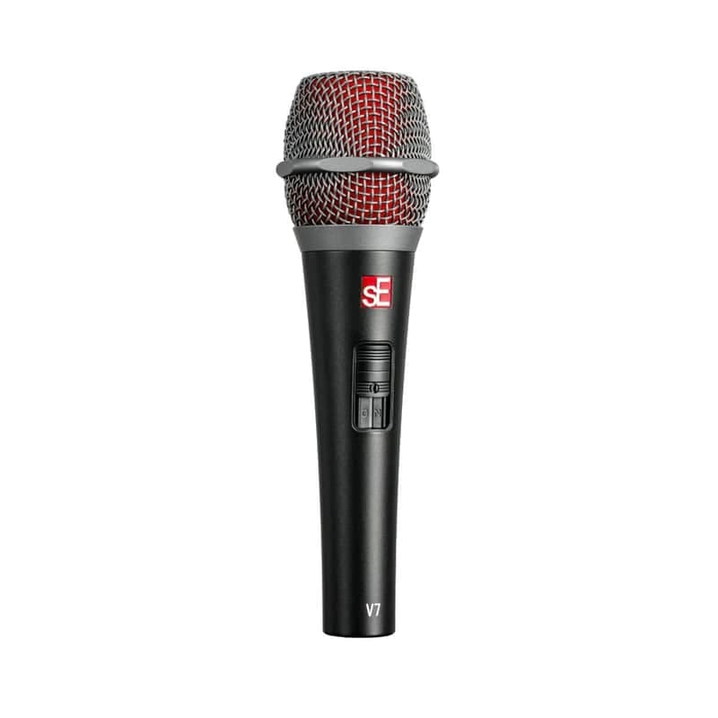 sE Electronics V7 SWITCH Studio-grade Handheld Microphone with Magnetic Switch, Supercardioid