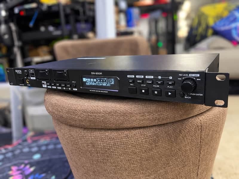 Denon Professional DN-900R Network SD/USB Recorder with Dante 2x2